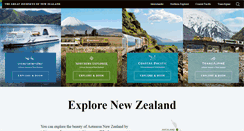 Desktop Screenshot of booking.tranzscenic.co.nz